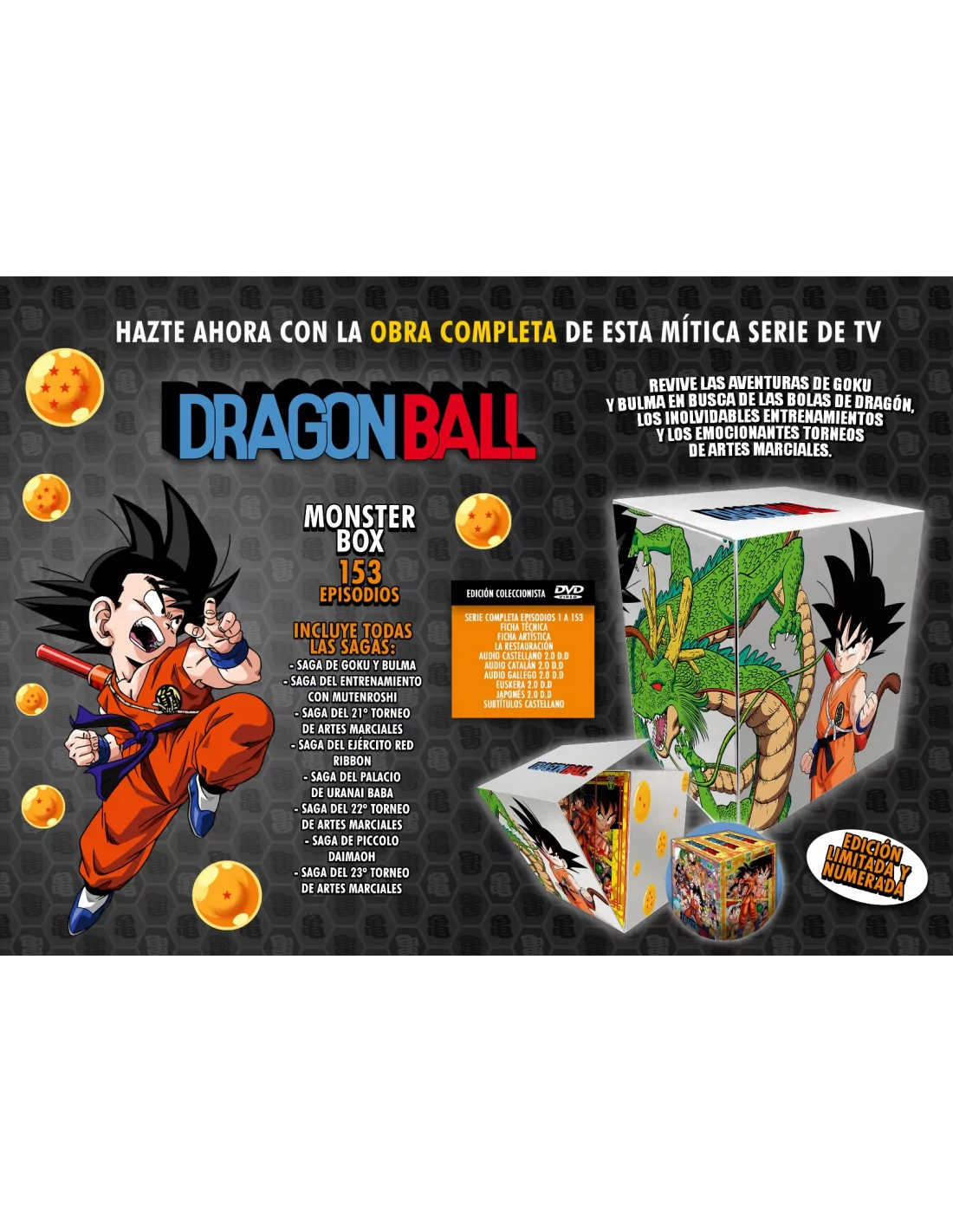 DRAGON BALL MONSTER BOX 2021 DVD