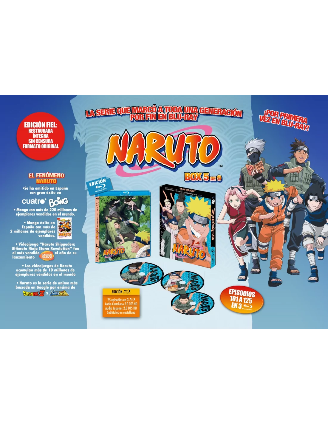 Crítica de Naruto Shippuden BOX 3-5 (Selecta Visión) - Ramen Para Dos