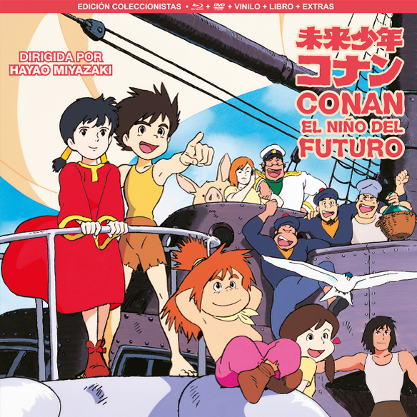 Conan El Niño Del Futuro Edición Definitiva Blu-ray Exclusiva Web