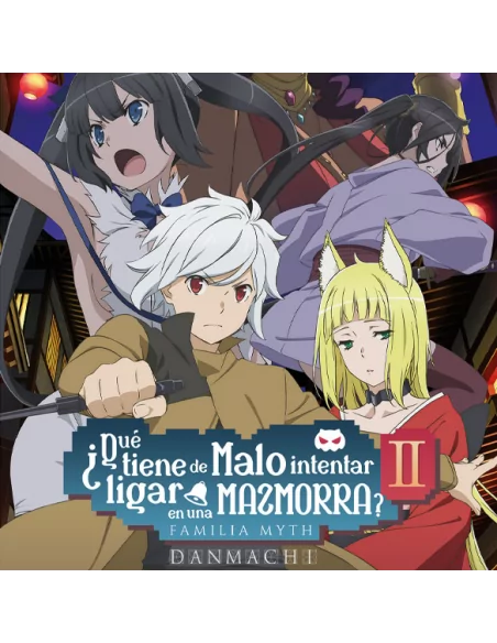 ¿Qué tiene de malo intentar ligar en una mazmorra? Danmachi Temporada 2 DVD