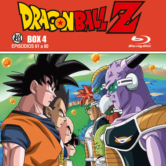 Dragon Ball Z Box 4 Bluray Episodios 61 A 80