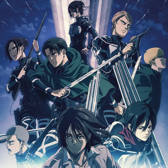 Attack on Titan Temporada Final em Blu-ray