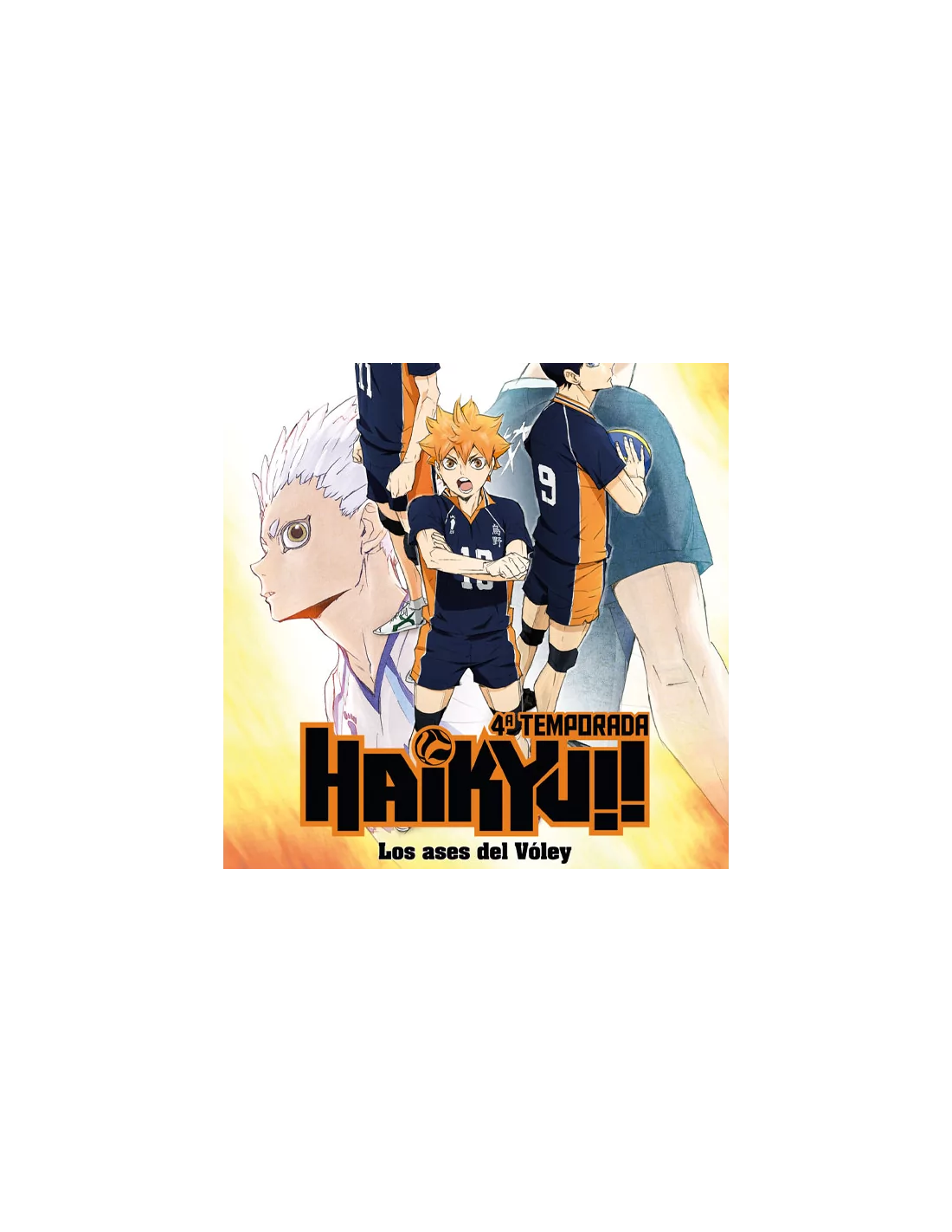 HAIKYU TEMPORADA 4 Blu-ray (episoidos 1 a 25 + 5 ova)