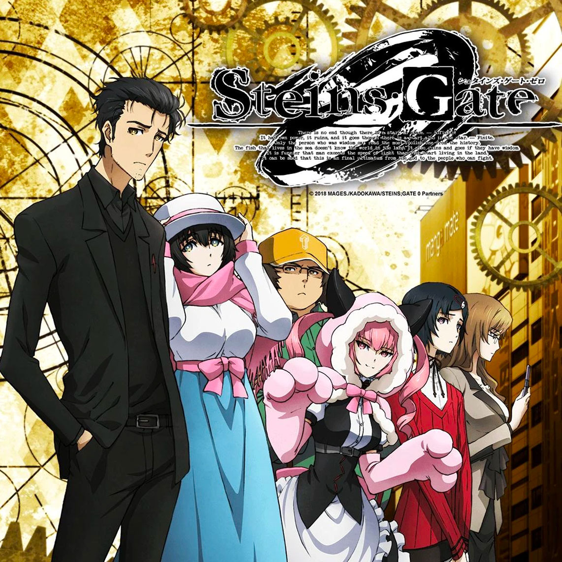 Steins Gate 0 Episodios 1 A 23 + Ova. Dvd