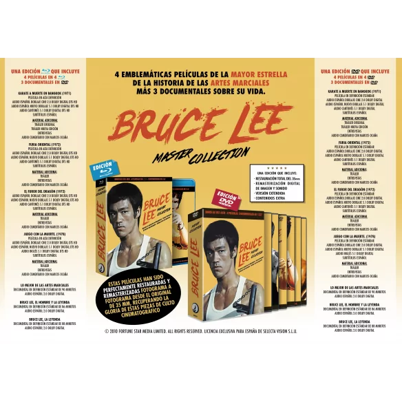 Bruce lee sales the master collection