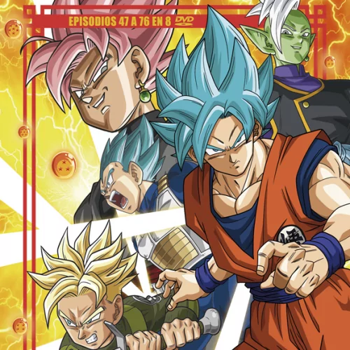 DVD Dragon Ball Super Box 3. Episodios 77 a 131 55 Episodios