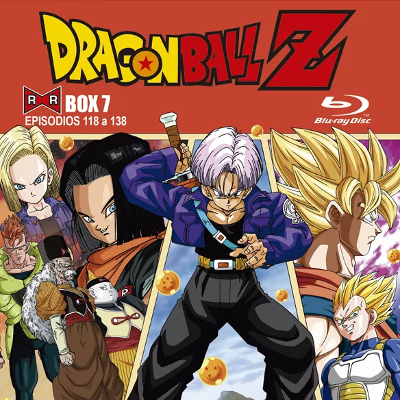 DVD Dragon Ball Z Box 7 Episodios 118 a 137 20 Episodios