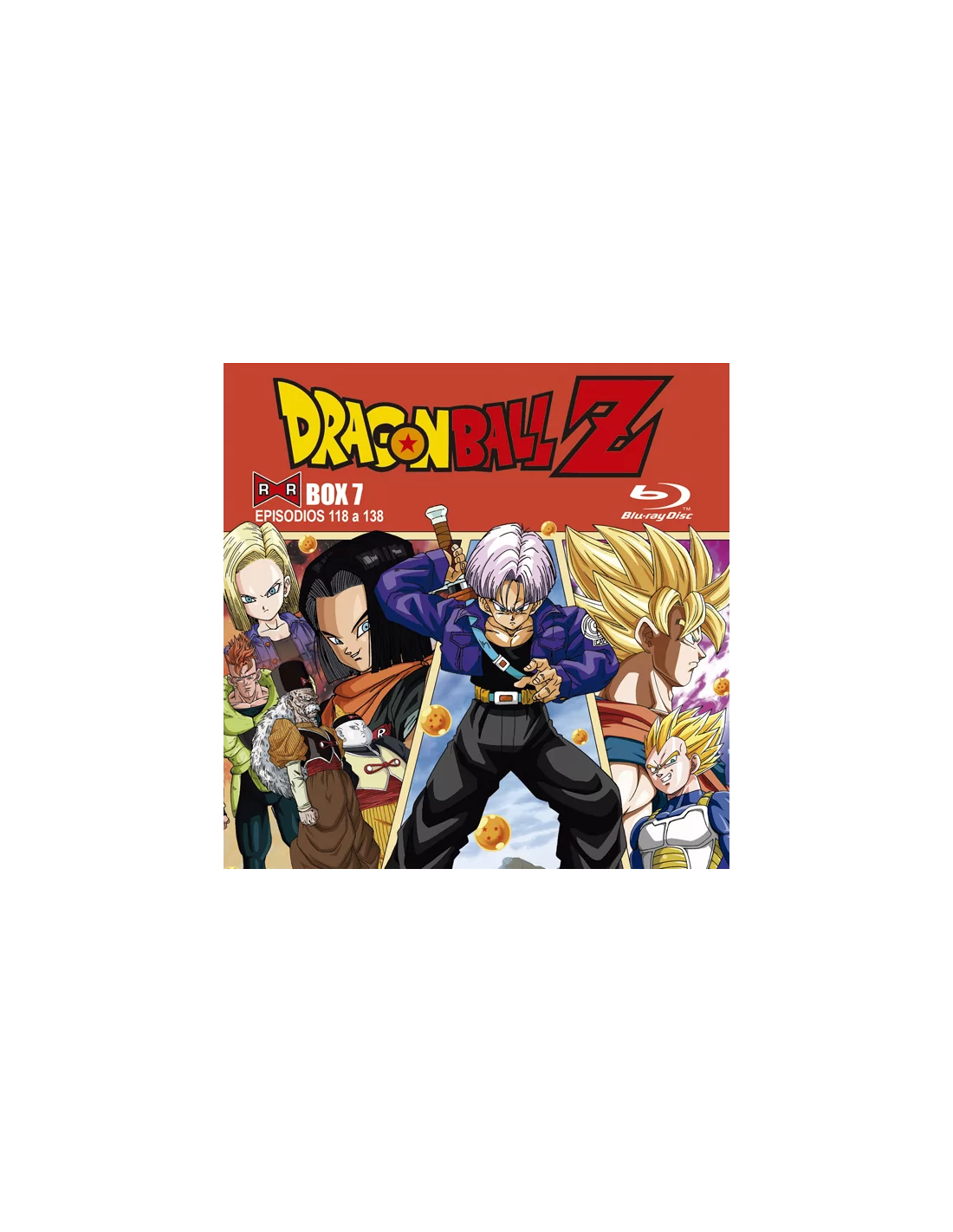 DVD Dragon Ball Z Box 7 Episodios 118 a 137 20 Episodios