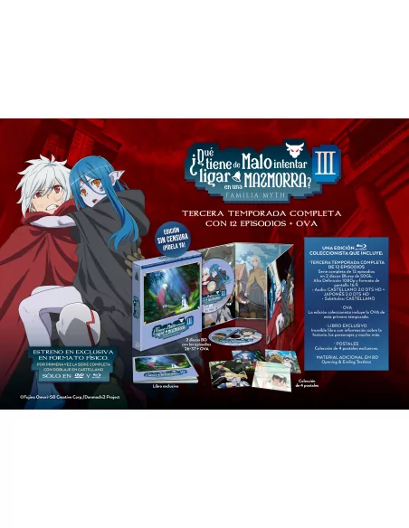 Danmachi Temporada 3: ¿qué Tiene De Malo Ligar En Una Mazmorra?