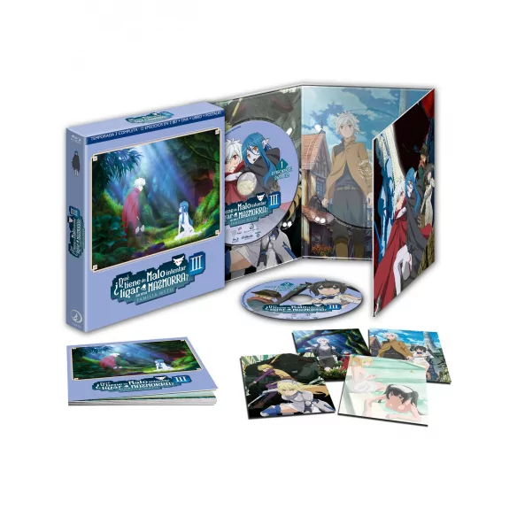 DVD Dungeon Ni Deai O Motomeru no Wa Machigatte Iru Darouka Season 3 /  Danmachi ¿Qué Tiene de Malo Intentar Ligar En Una Mazmorra? Temporada 3