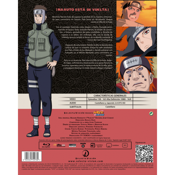 Crítica de Naruto Shippuden BOX 3-5 (Selecta Visión) - Ramen Para Dos