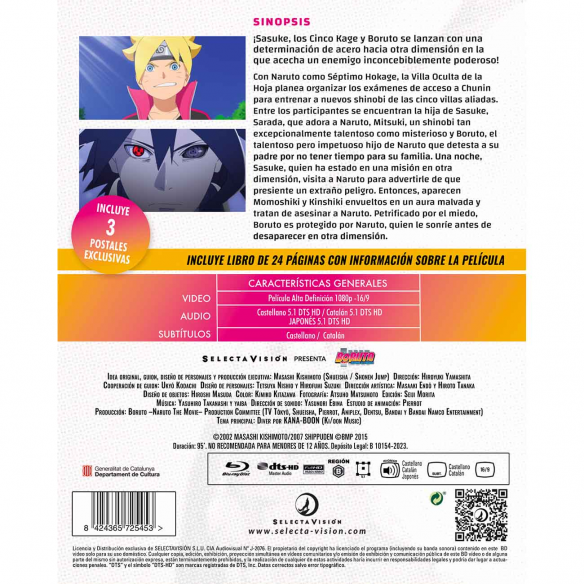 Boruto: Naruto the Movie (2015)  Naruto anime, Naruto y sasuke, Mejores  peliculas de anime