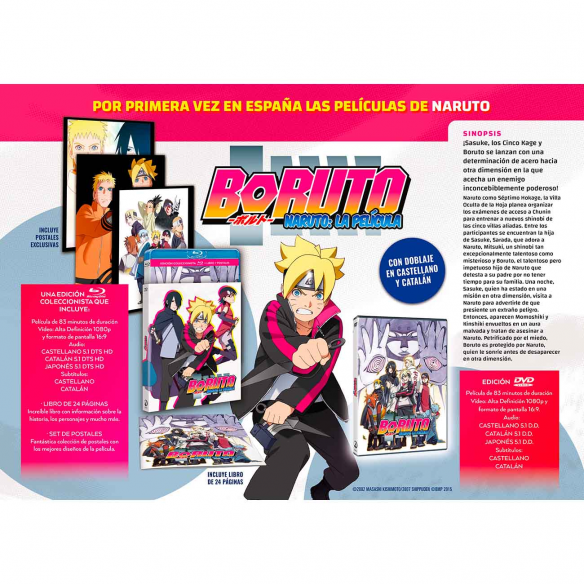 Boruto: Naruto the Movie (2015)  Naruto anime, Naruto y sasuke, Mejores  peliculas de anime