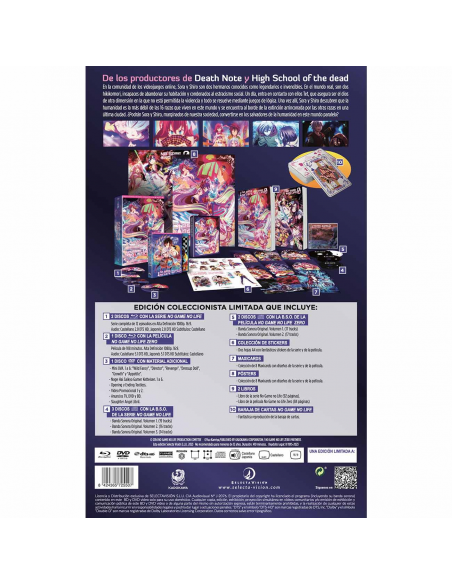 No Game No Life. Serie Completa + Película