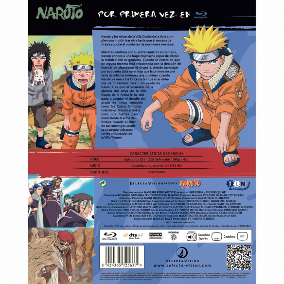 Naruto Box 9. Bluray