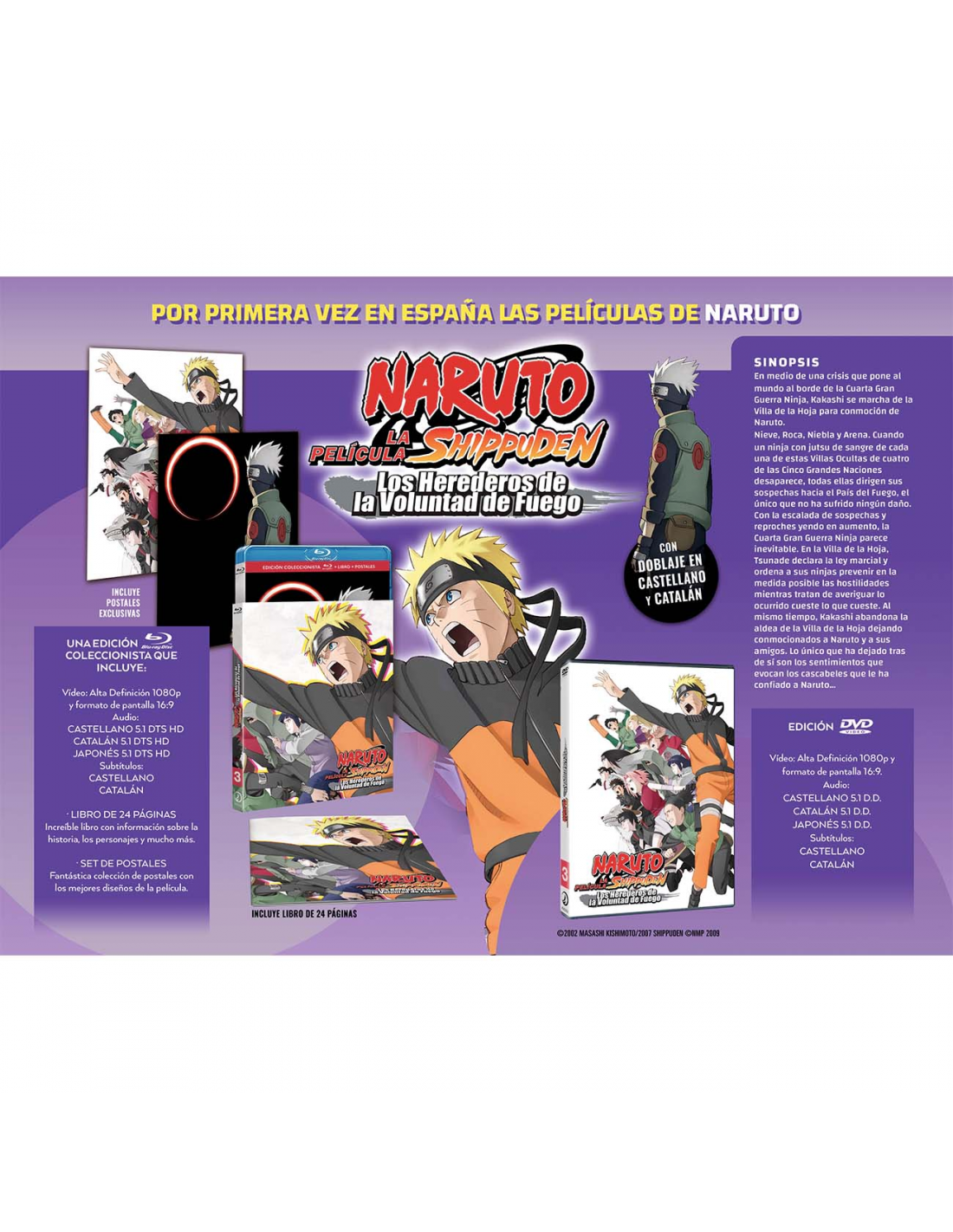 Naruto 6 Temporada Completa Em 3 Dvds