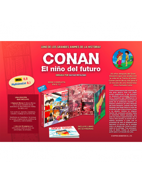 Conan El NiÑo Del Futuro Bluray