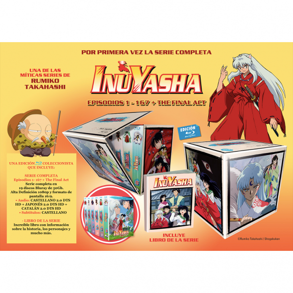 Inuyasha Monster Box 2024 Formato Blu Ray   Inuyasha Monster Box 2024 