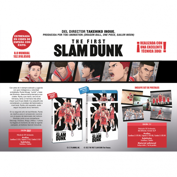 THE FIRST SLAM DUNK Formato Blu-Ray