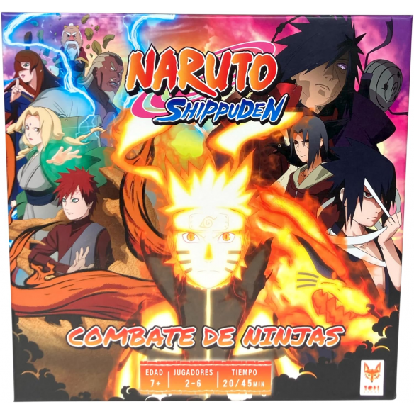 Naruto Shippuden combate de ninjas - Juego de mesa