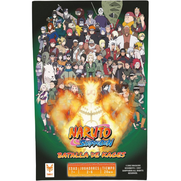 Naruto Shippuden: Batalla de Kages - Juego de mesa