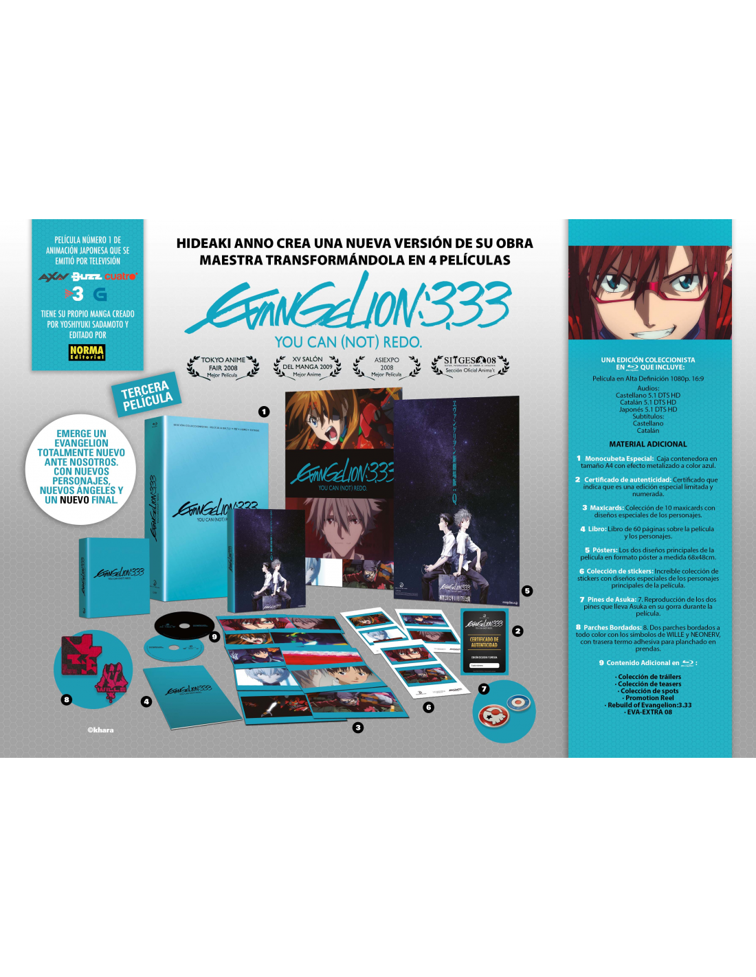 Evangelion 3.33 You Can Not Redo EVANGELION 3.33 YOU CAN (NOT) REDO Formato Coleccionista