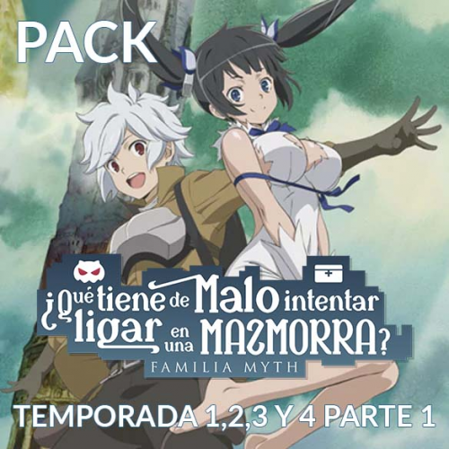 Todo Danmachi en BluRay