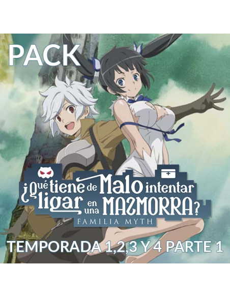 Todo Danmachi en BluRay
