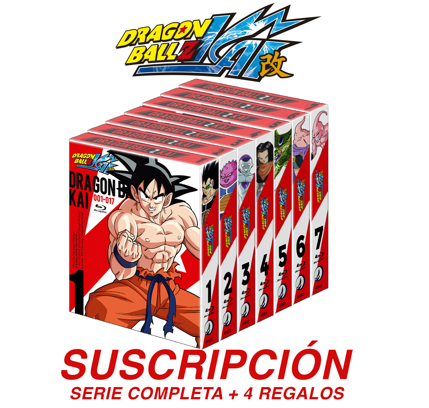 Suscripción Dragon Ball Z Kai Bluray