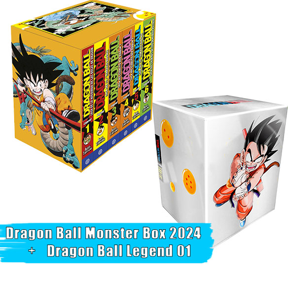 Dragon Ball Legend 01 (Castellano) + Dragon Ball Monster Box 2024