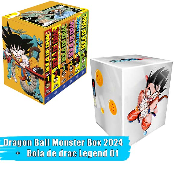 Bola de drac Legend 01 (Català) + Dragon Ball Monster Box 2024