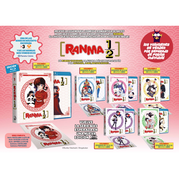 RANMA 1/2 BOX 6 (2025) Formato BluRay