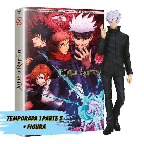 Jujutsu Kaisen Temporada 1 Parte 2 + Figura