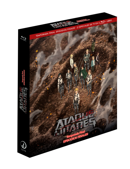 Ataque a los titanes - Serie completa - en Bluray
