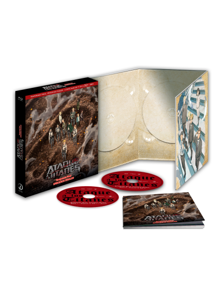 Ataque a los titanes - Serie completa - en Bluray