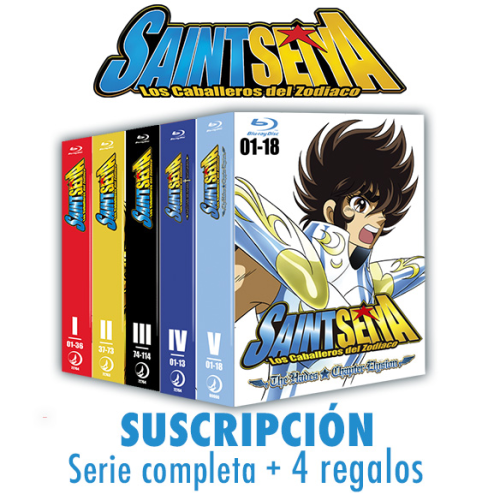 Suscripción Saint Seiya...