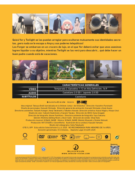 SPY X FAMILY TEMPORADA 2