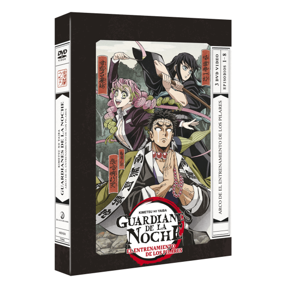 GUARDIANES DE LA NOCHE: KIMETSU NO YAIBA  Arco del entrenamiento de pilares. Episodios 1 a 11