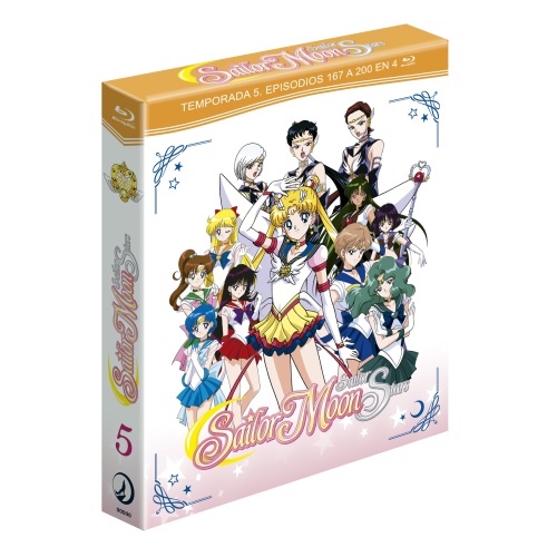 SAILOR MOON SAILOR STARS TEMPORADA 5 episodios 1 a 34 (167 a 200)