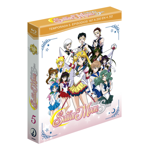 SAILOR MOON SAILOR STARS TEMPORADA 5 episodios 1 a 34 (167 a 200)