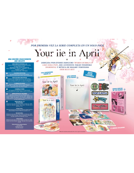 YOUR LIE IN APRIL EDICIÓN COLECCIONISTAS. BLURAY (2025)
