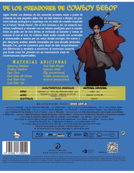 SAMURAI CHAMPLOO SERIE COMPLETA (2025)