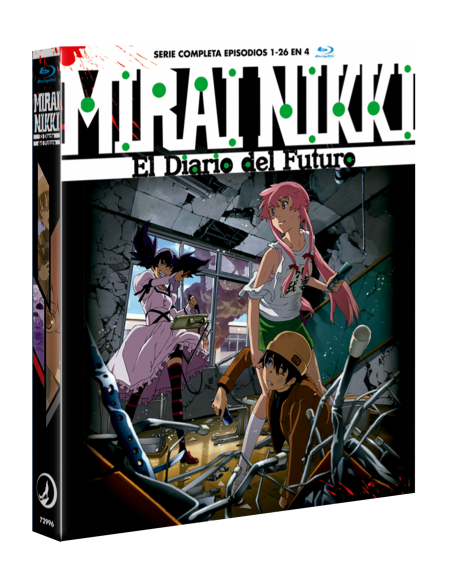MIRAI NIKKI.  BLURAY. SERIE COMPLETA (2025)