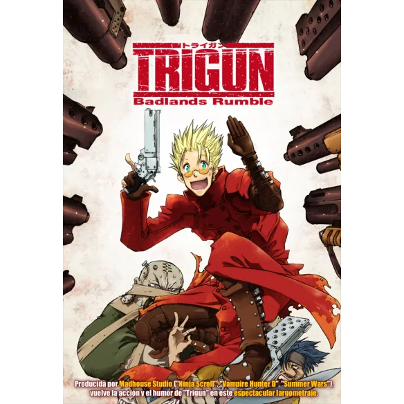 Trigun Badlands Rumble.- Edición DVD