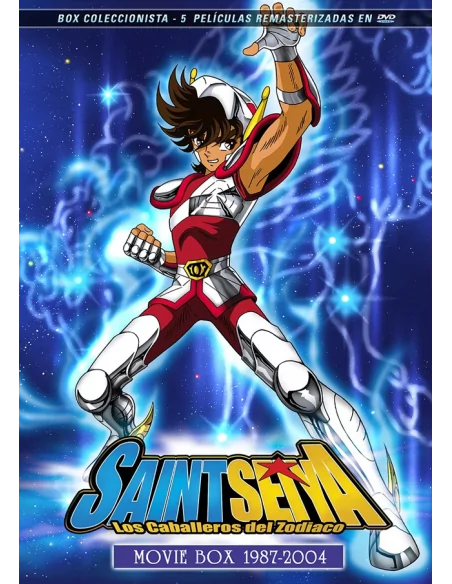 Los Caballeros Del Zodiaco: Movie Box 1987-2004.- Edición Dvd