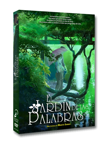 El Jardín de las Palabras.- Edición DVD
