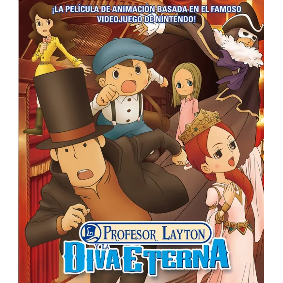 Profesor Layton y la Diva Eterna - Edición Bluray