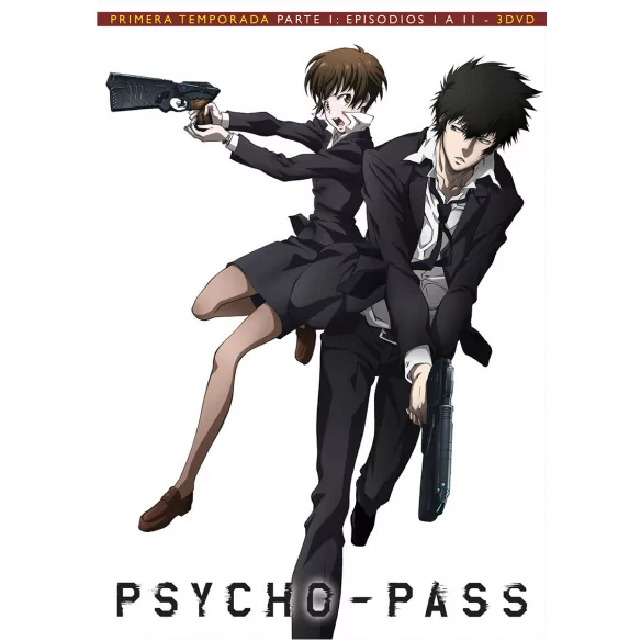 Psycho-pass - Primera temporada Parte 1: Episodios 1 a 11 - 3 DVD 