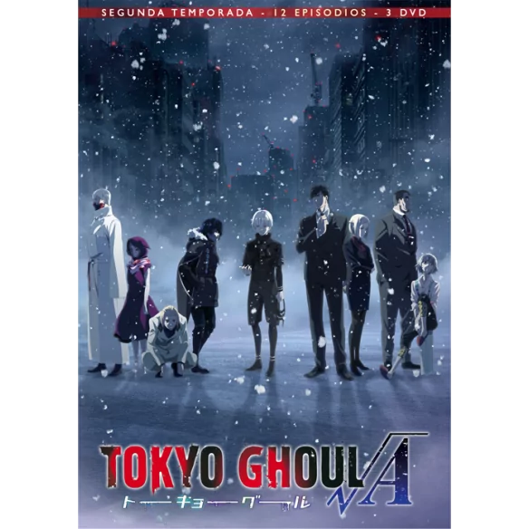 Tokyo Ghoul Temporada 2 - DVD - Sui Ishida