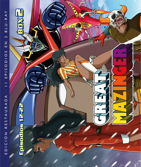 Great Mazinger Box 2.- Edición Bluray.